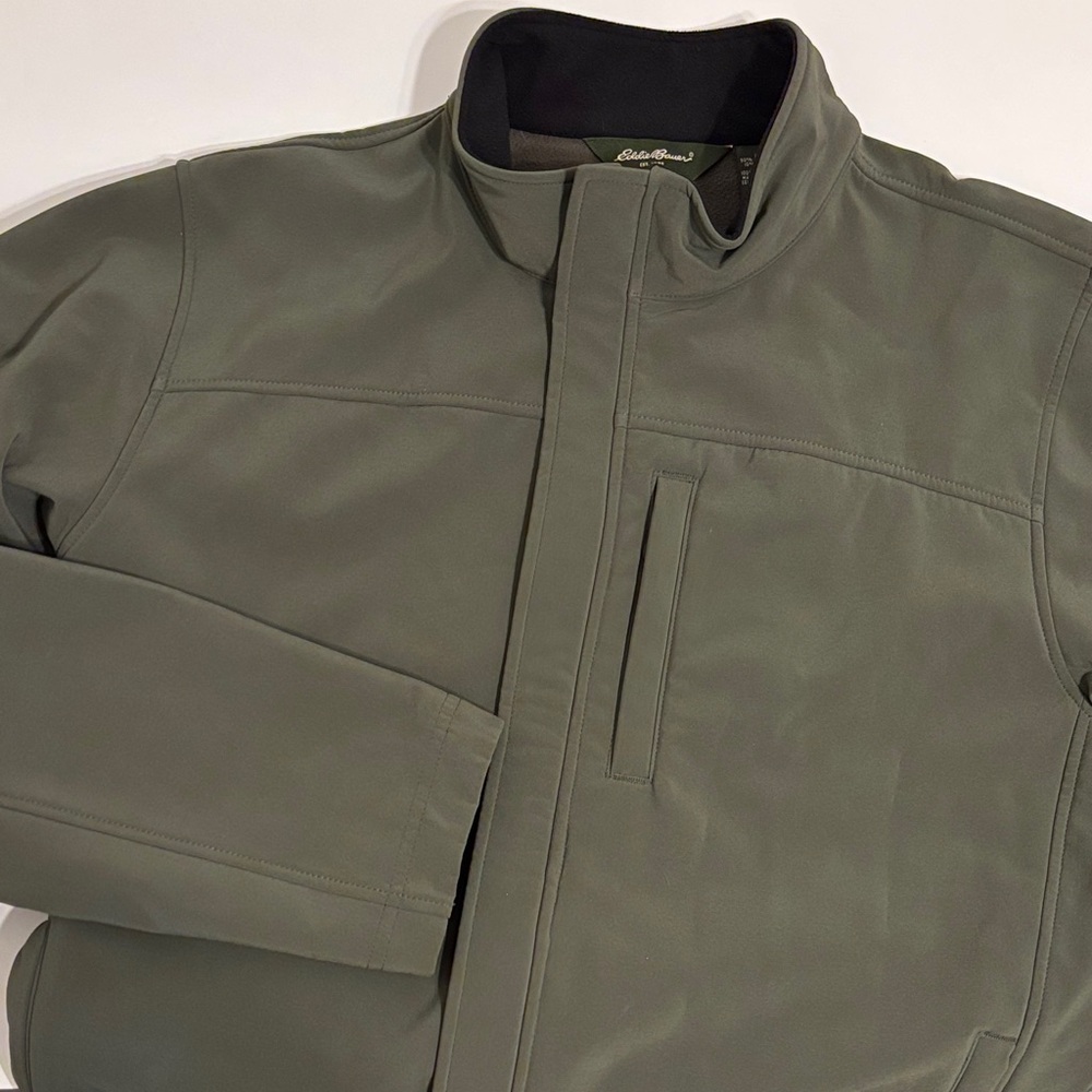 Lightweight Softshell Jacket with Fleece Lining -… - image 1